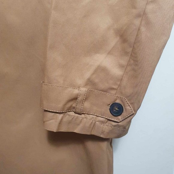 Frank and Oak Water Repellent Belted Trench Coat - XS - Tan/Brown - Picture 5 of 5
